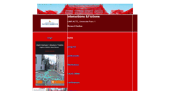 Desktop Screenshot of fictions-et-interactions.org